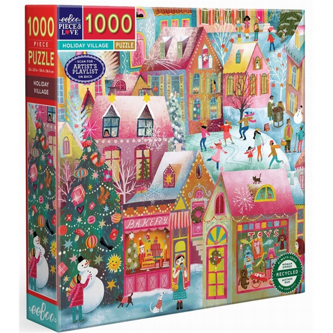 Puzzle : 1000 pièces - Holiday Village