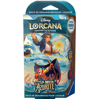 Lorcana : La Mer Azurite - Starter Ambre Rubis