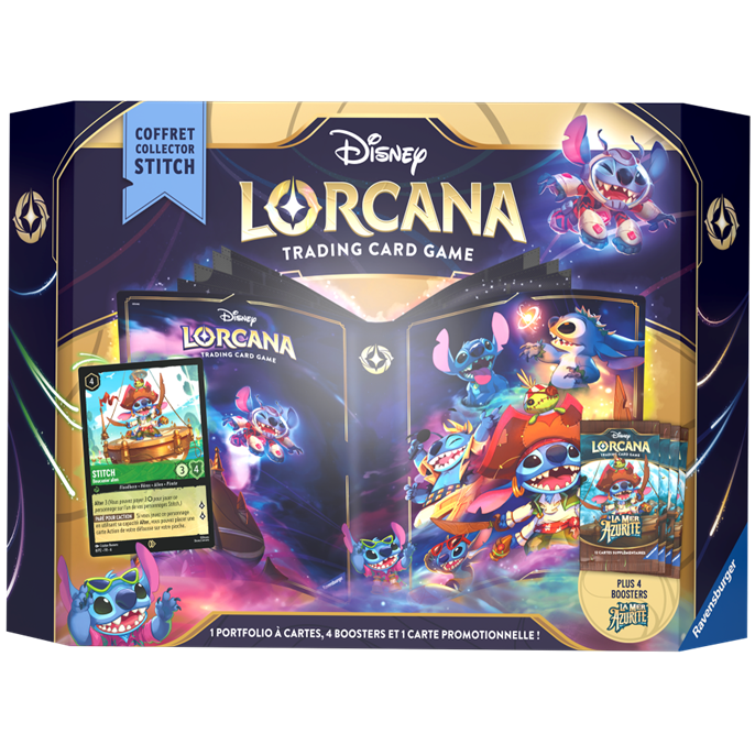 Lorcana : La Mer Azurite - Coffret Collector Stitch