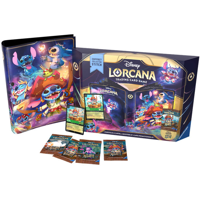 Lorcana : La Mer Azurite - Coffret Collector Stitch