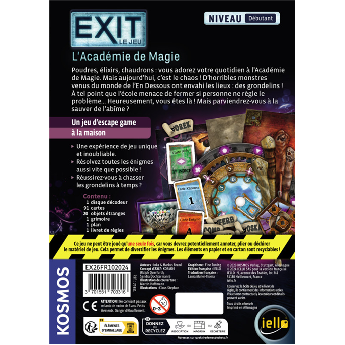 Exit : L'Académie de Magie