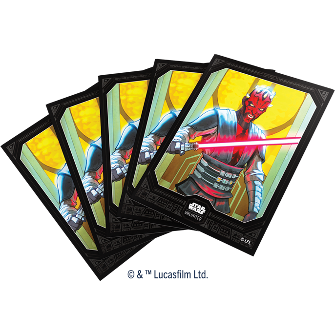 Star Wars Unlimited : Sleeves Darth Maul