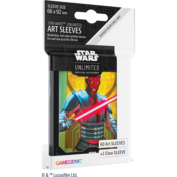 Star Wars Unlimited : Sleeves Darth Maul