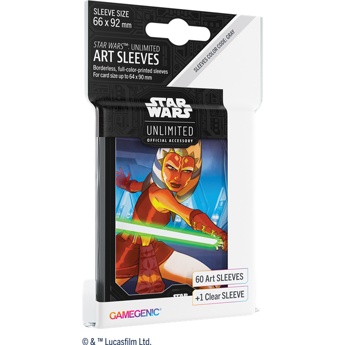 Star Wars Unlimited : Sleeves Ahsoka Tano