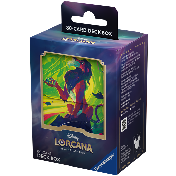 Lorcana : La Mer Azurite - Deckbox Scar