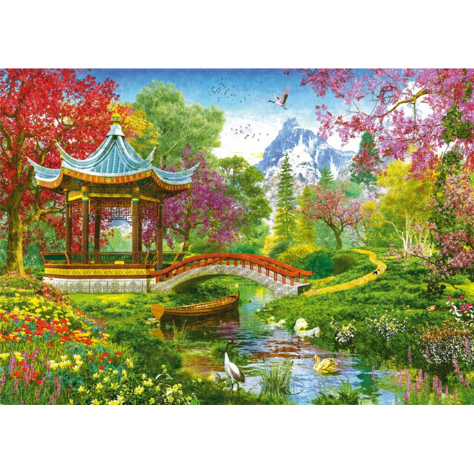 Puzzle : 1000 pièces - Jardin japonais