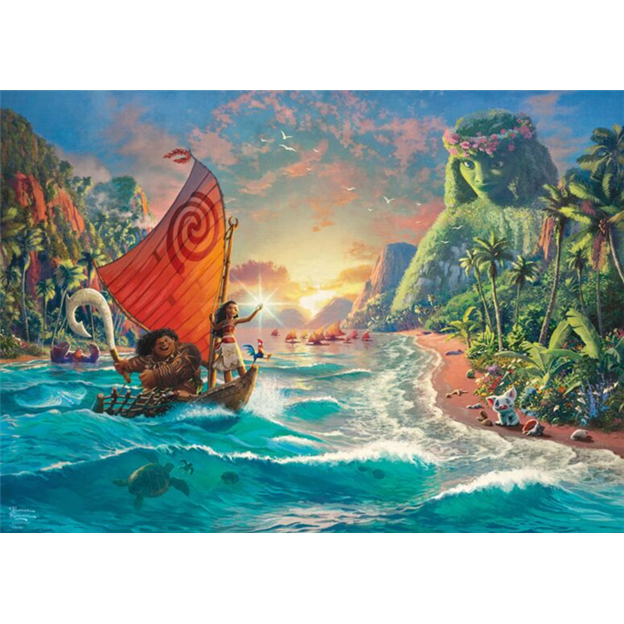 Puzzle : 1000 pièces - Moana Vaiana