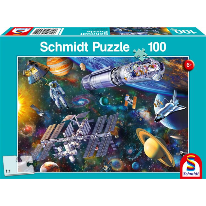 Puzzle : 100 pièces - Plaisir de l'espace