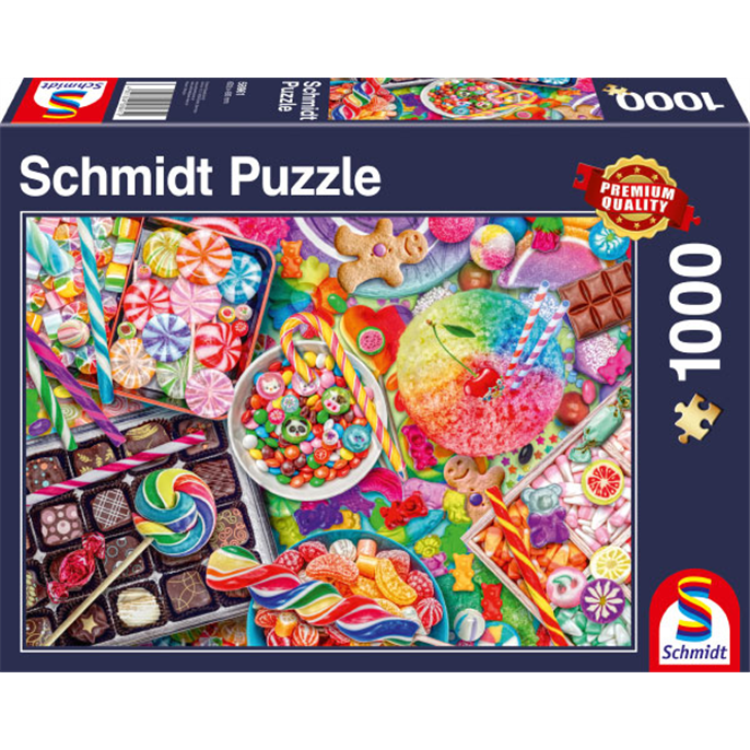 Puzzle : 1000 pièces - Candylicious