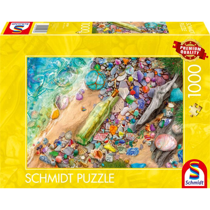 Puzzle : 1000 pièces - Trouvailles marines étincelantes