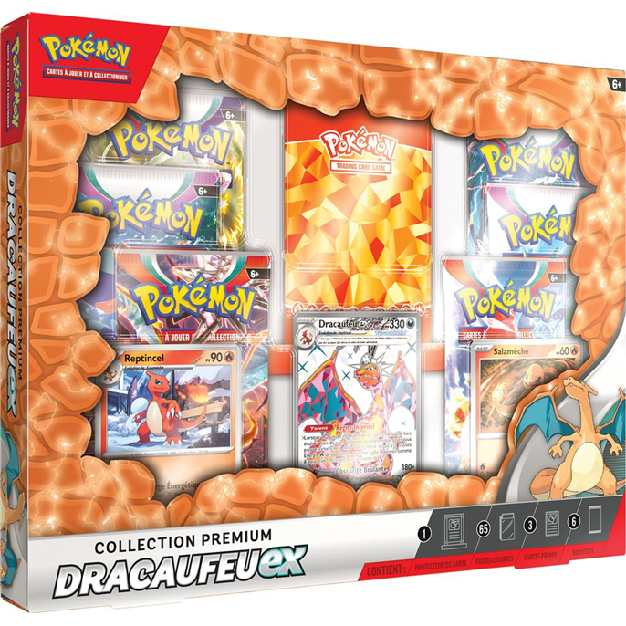 Pokémon : Coffret Premium EX Dracaufeu