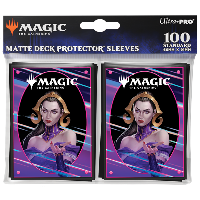 MTG : Fondations - Sleeves Dark - Lot de 100