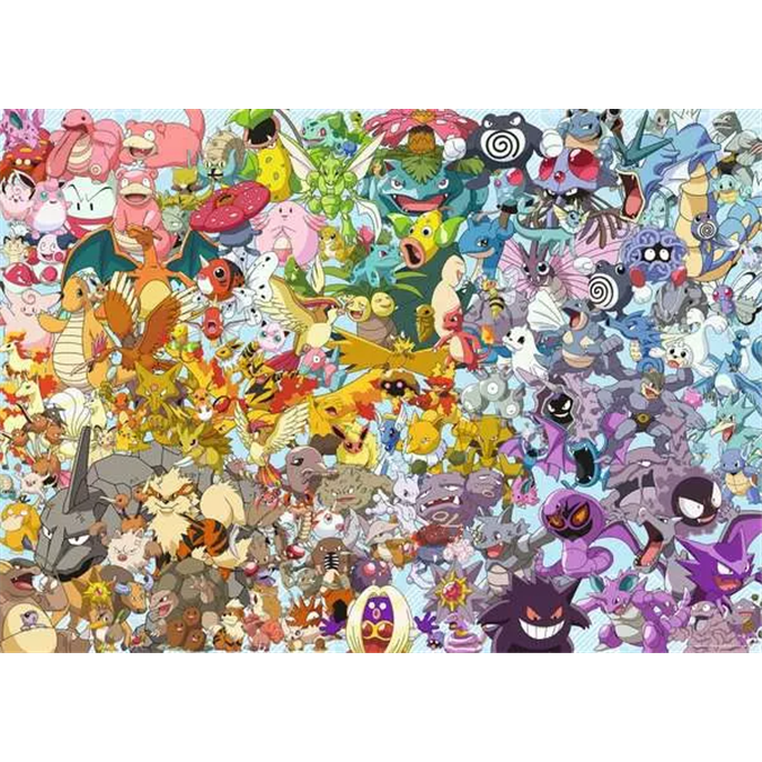 Puzzle : 1000 pièces - Pokémon Challenge