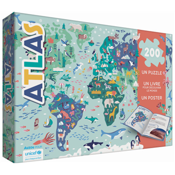 Puzzle : 200 pièces - Atlas