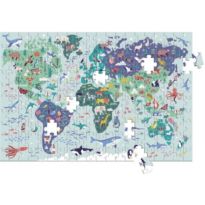 Puzzle : 200 pièces - Atlas