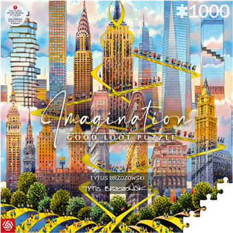 Puzzle : 1000 pièces - Tytus Brzozowski : New York