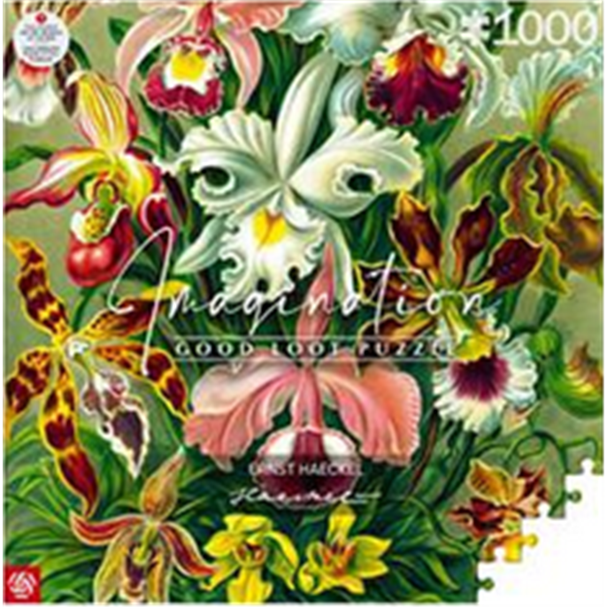 Puzzle : 1000 pièces - Ernst Haeckel : Orchid