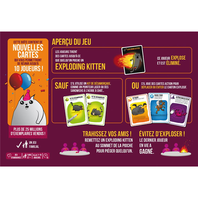 Exploding Kittens : Édition Festive