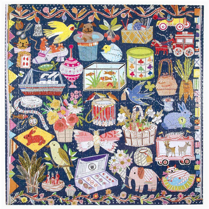 Puzzle : 1000 pièces - The Cat & The Yarn