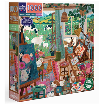 Puzzle : 1000 pièces - Artist's Cottage