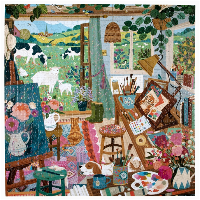 Puzzle : 1000 pièces - Artist's Cottage