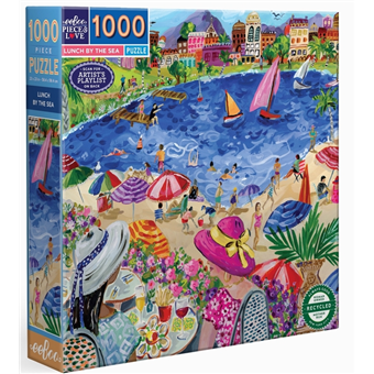 Puzzle : 1000 pièces - Lunch by the Sea