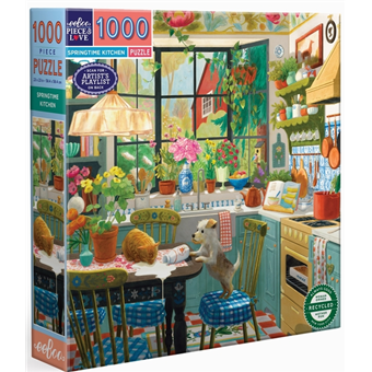 Puzzle : 1000 pièces - Springtime Kitchen