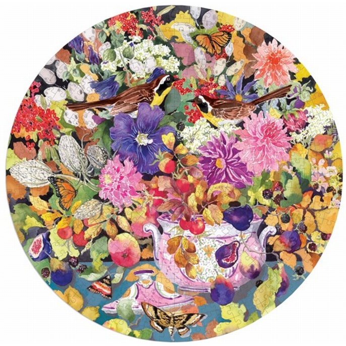 Puzzle : 500 pièces rond - Autumn Bouquet