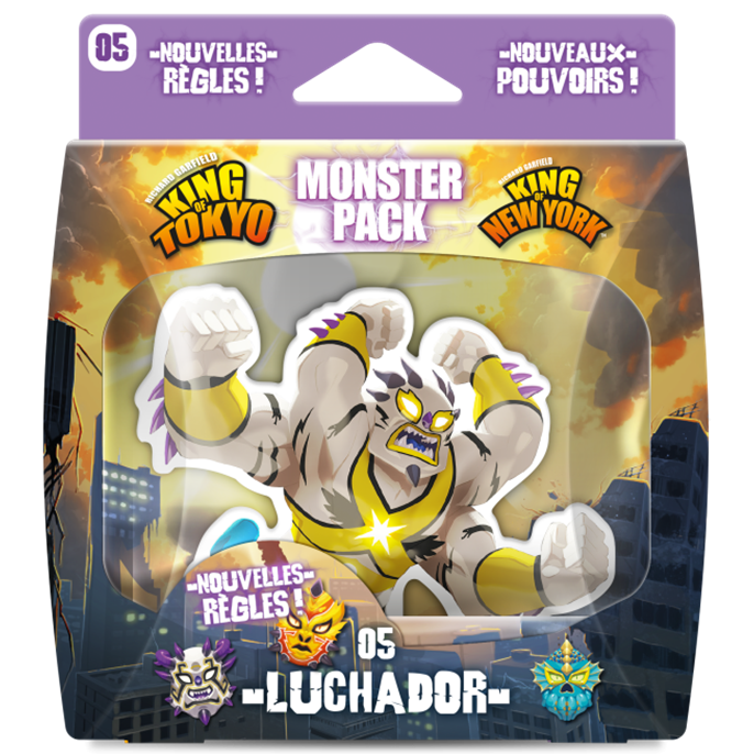 King of Tokyo - Monster Pack : Luchador