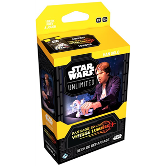 Star Wars Unlimited : Passage Vitesse Lumière - Deck Han Solo