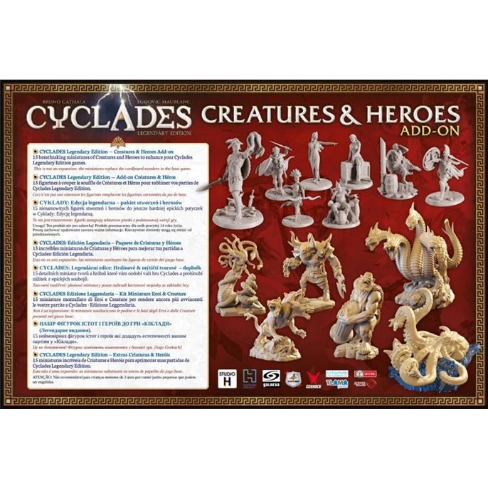 Cyclades : Créatures & Héros