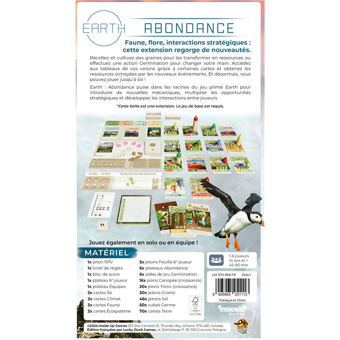 Earth : Abondance