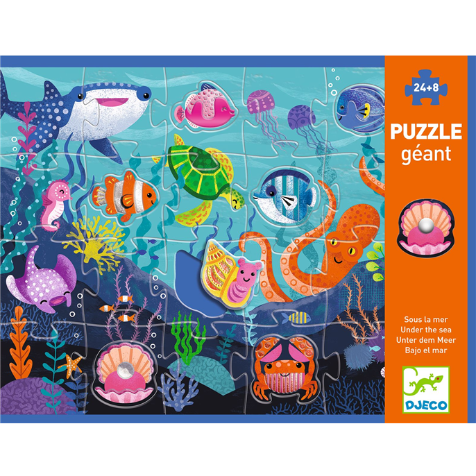 Puzzle Géant : 24+8 pièces - Sous La Mer