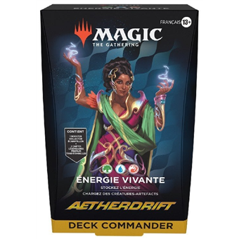 MTG : Aetherdrift - Deck Commander Énergie Vivante