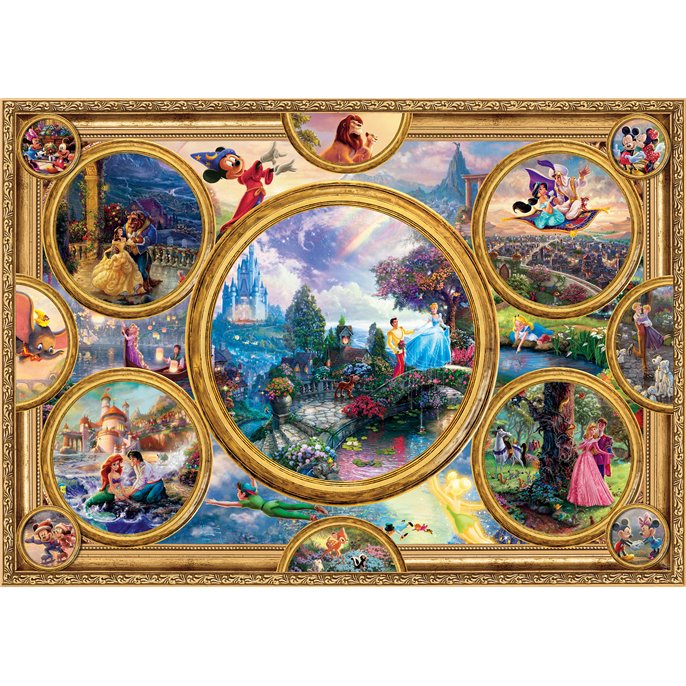 Puzzle : 2000 pièces - Disney Dreams Collection