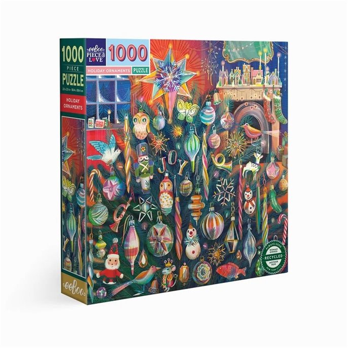 Puzzle : 1000 pièces - Holiday Ornaments