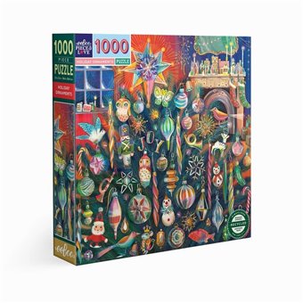 Puzzle : 1000 pièces - Holiday Ornaments