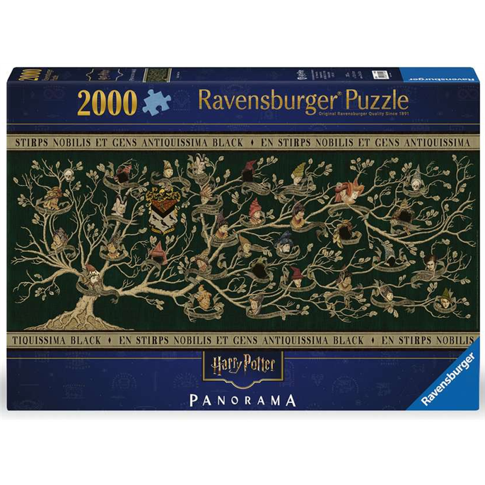 Puzzle : 2000 pièces - Harry Potter : L'arbre généalogique