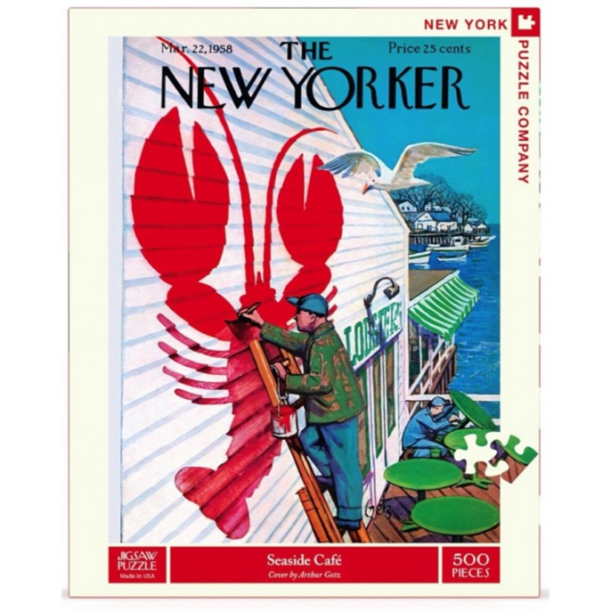 Puzzle : 750 pièces - New Yorker - Seaside Café - Arthur Getz