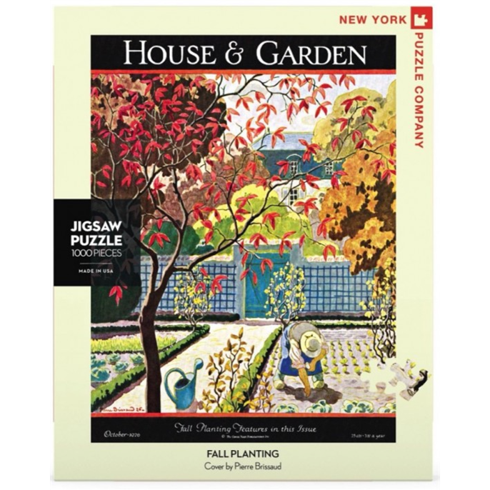 Puzzle : 1000 pièces - House & Garden - Fall Planting