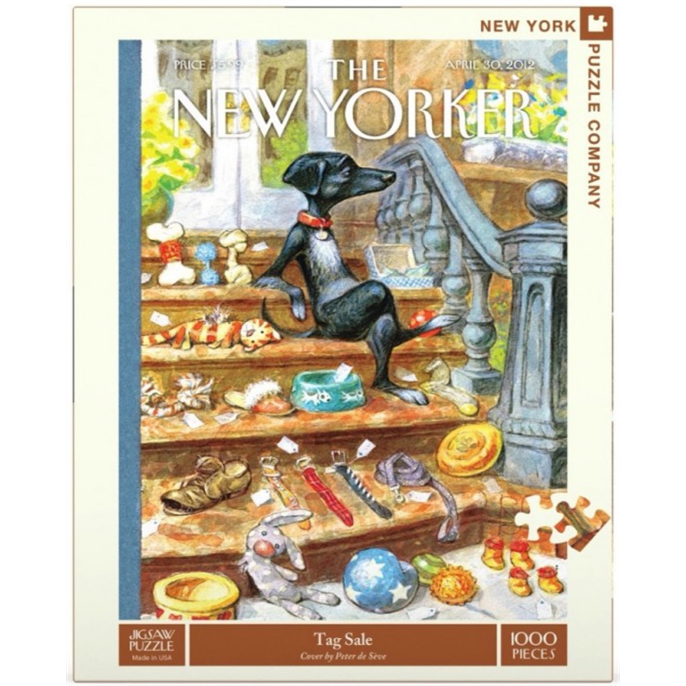 Puzzle : 1000 pièces - New Yorker - Tag Sale - Peter de Seve