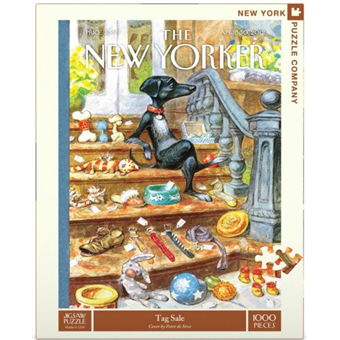 Puzzle : 1000 pièces - New Yorker - Tag Sale - Peter de Seve