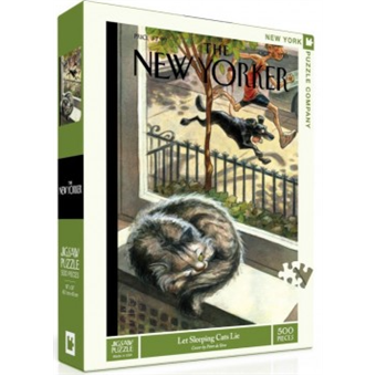 Puzzle : 500 pièces - New Yorker - Let Sleeping - Peter de Seve