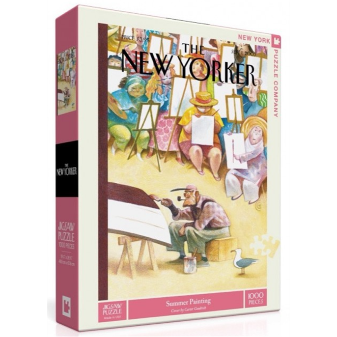 Puzzle : 1000 pièces - New Yorker - Summer Painting - Carter Goodrich