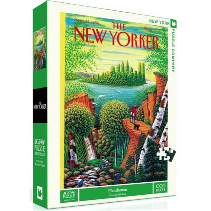 Puzzle : 1000 pièces - New Yorker - Planthattan - Bob Knox