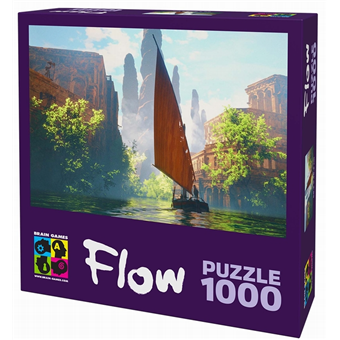 Puzzle : 1000 pièces - Flow : Bateau et Bâtiments