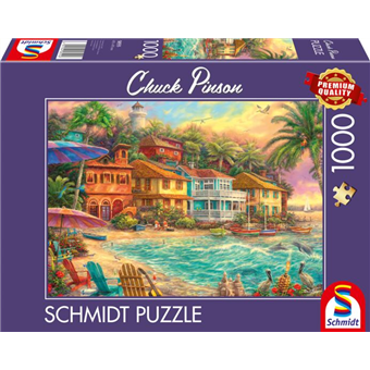 Puzzle : 1000 pièces - Mon Île Tranquille