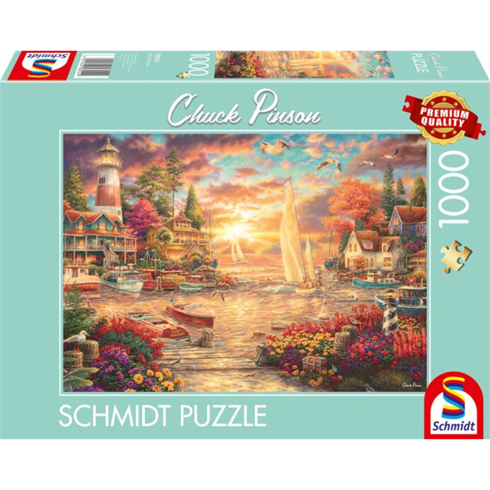 Puzzle : 1000 pièces - Matin Calme sur le Lac