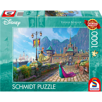 Puzzle : 1000 pièces - La Reine des Neiges - Celebration in Arendelle