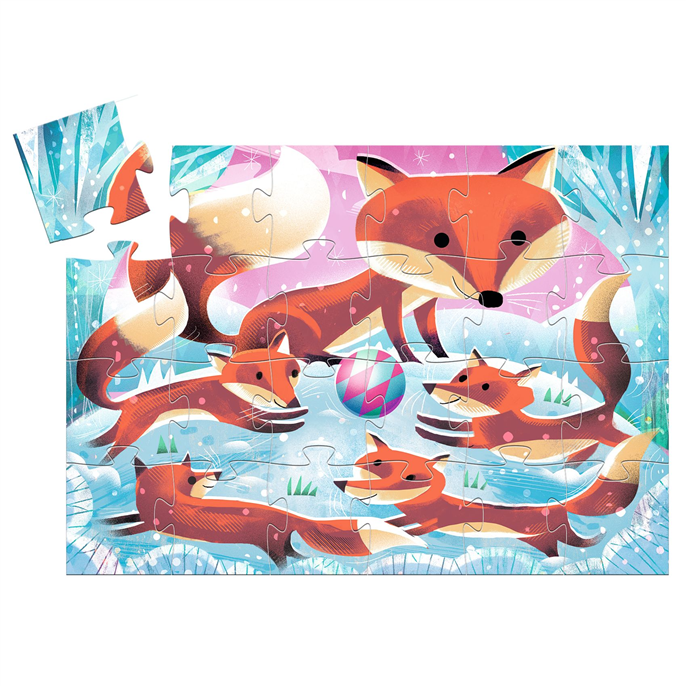 Puzzle : 24 pièces - Ginger, petit renard